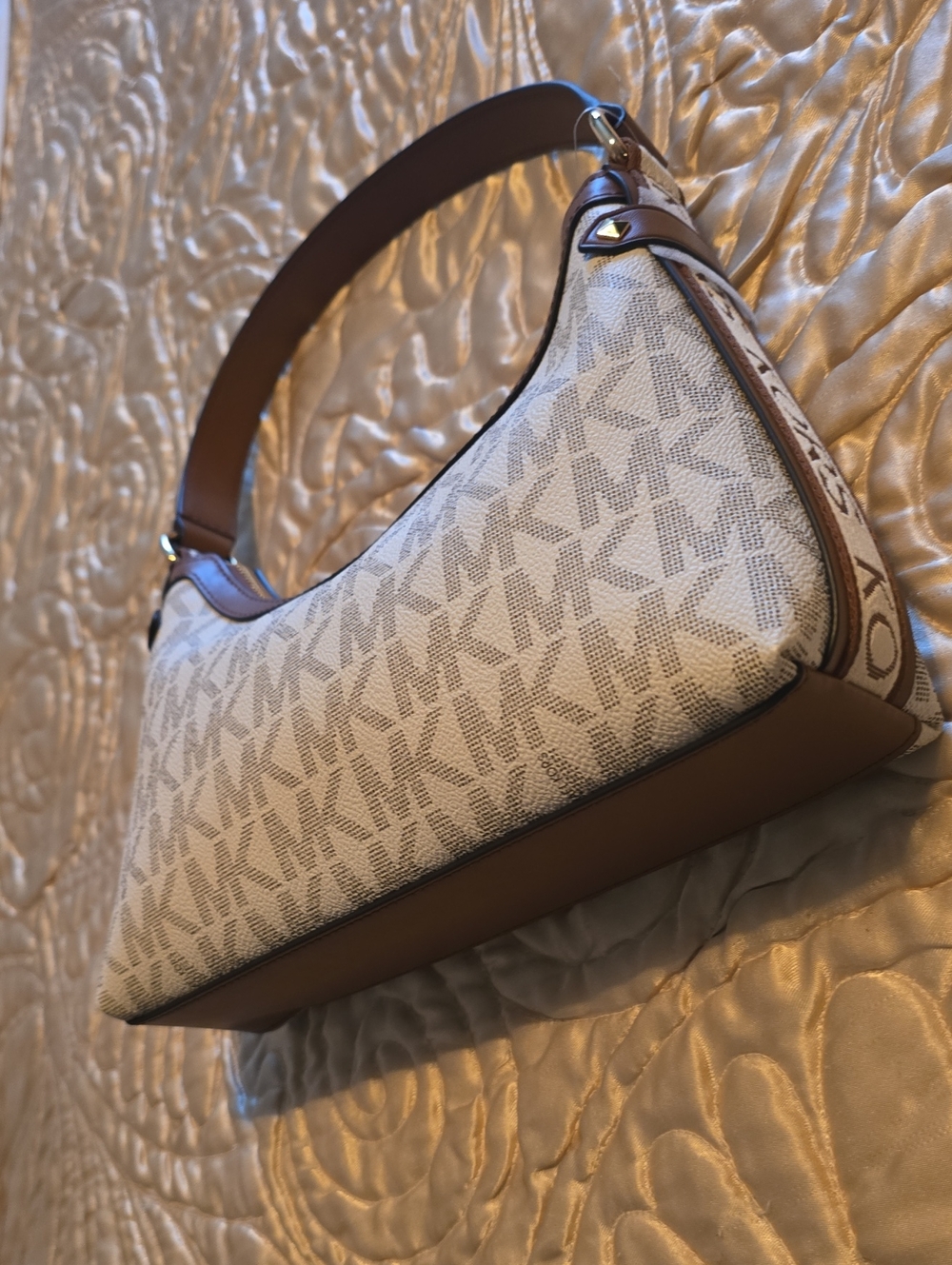 Michael Kors Sammy Small Signature Logo Convertible Crossbody / Shoulder Bag - Picture 2 of 10